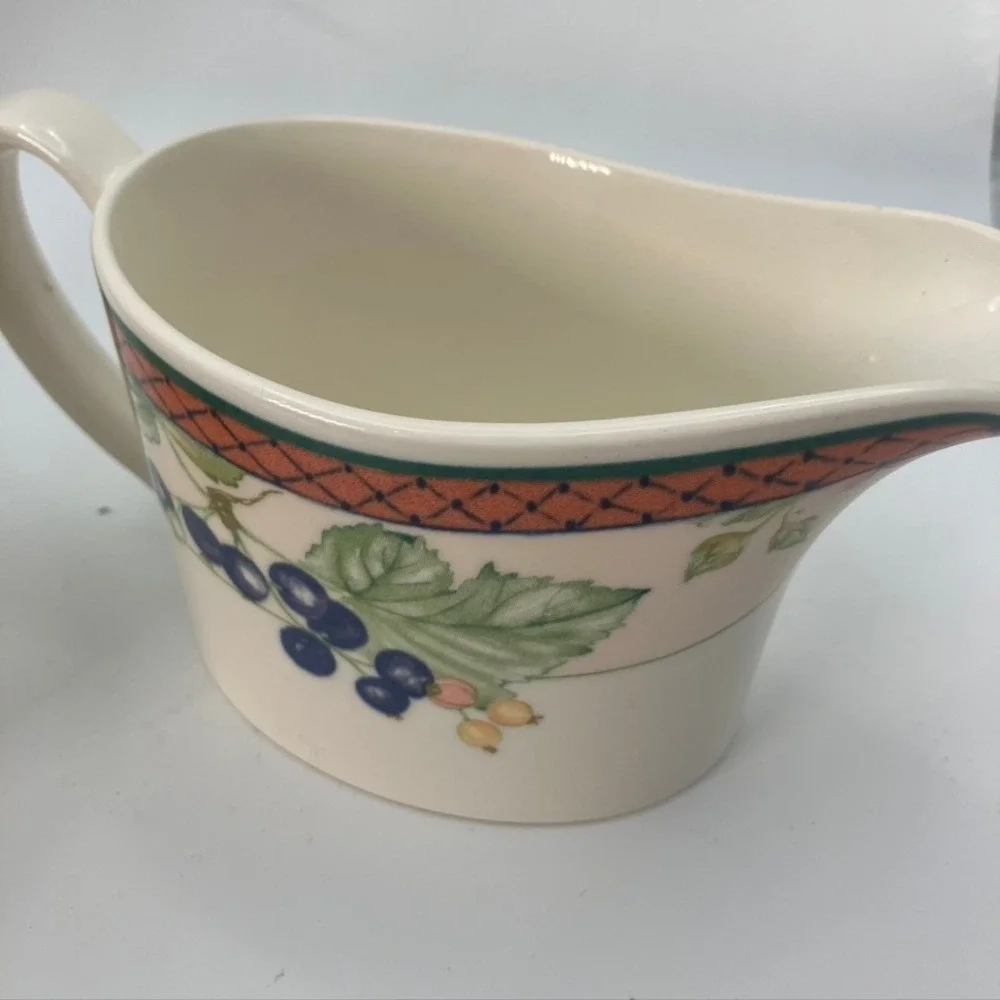 Johnson Brothers Autumn Grove Creamer & Sugar Set Made‎ in England Vintage 90's